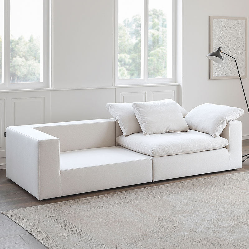 Ransom Two Seater Sofa, Linen-Weilai Concept-Weilai Concept