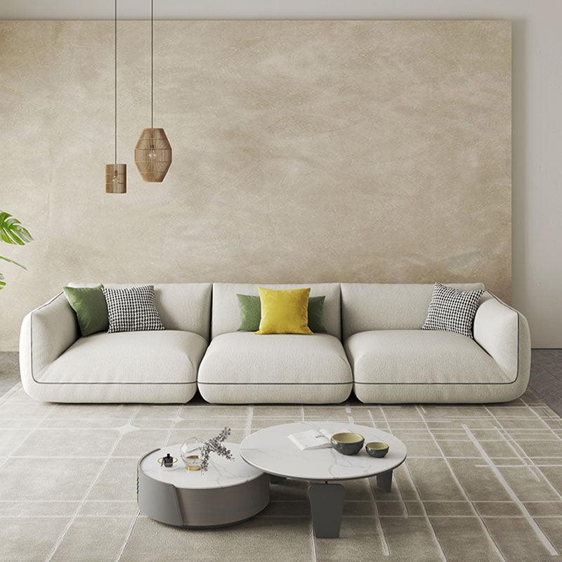 TOFU Agnes Three Seater Sofa, Modular Sofa, Suede-Weilai Concept-Weilai Concept