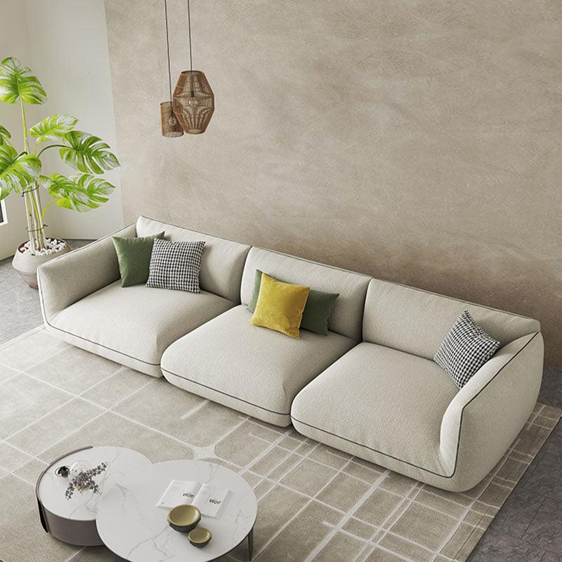 TOFU Agnes Three Seater Sofa, Modular Sofa, Suede-Weilai Concept-Weilai Concept