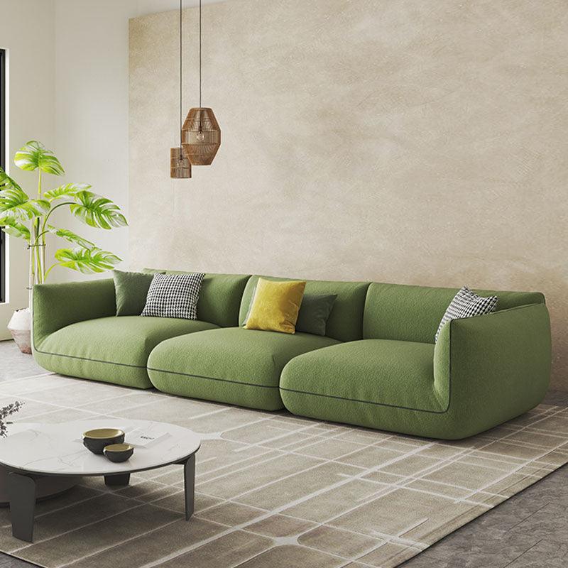TOFU Agnes Three Seater Sofa, Modular Sofa, Suede-Weilai Concept-Weilai Concept