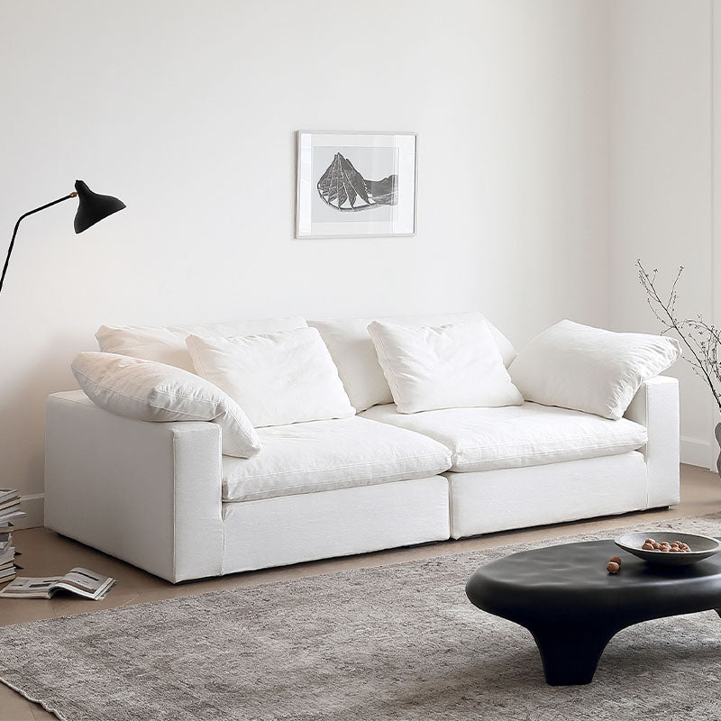 Ransom Two Seater Sofa, Linen-Weilai Concept-Weilai Concept