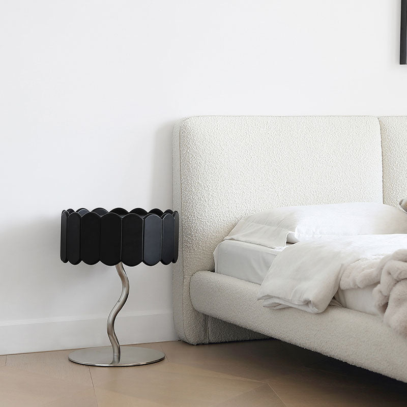 Sinclair Bedside Table, Black-Weilai Concept-Weilai Concept