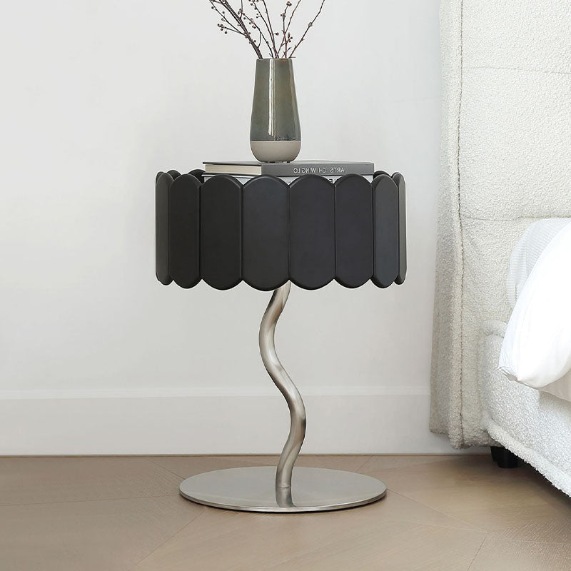Sinclair Bedside Table, Black-Weilai Concept-Weilai Concept