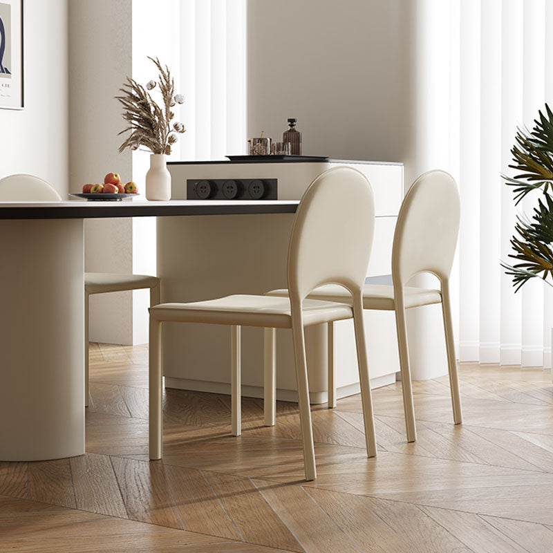 Yedda Dining Chair, Cream-Weilai Concept-Weilai Concept