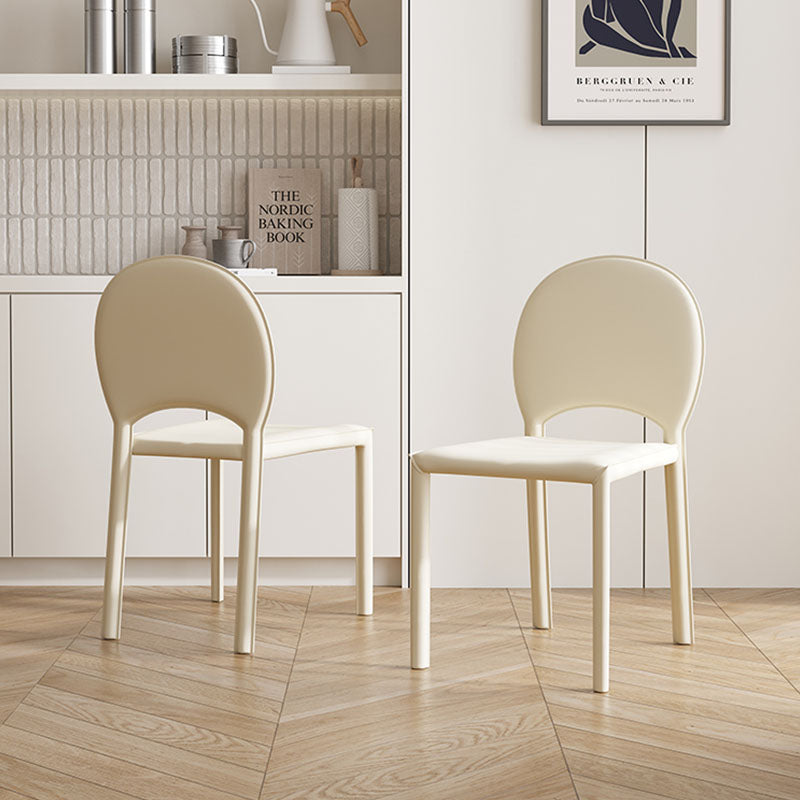 Yedda Dining Chair, Cream-Weilai Concept-Weilai Concept