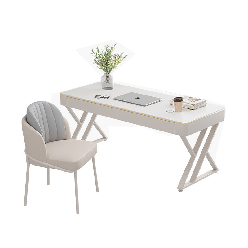 Versa Small Office Desk, Sintered Stone-Weilai Concept-Weilai Concept