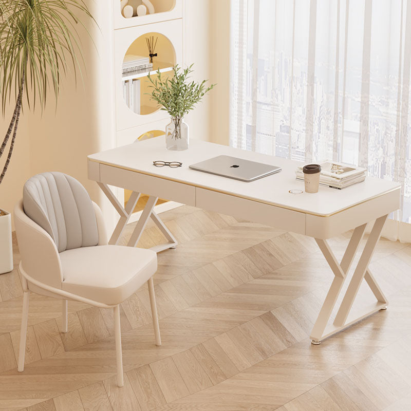 Versa Small Office Desk, Sintered Stone-Weilai Concept-Weilai Concept