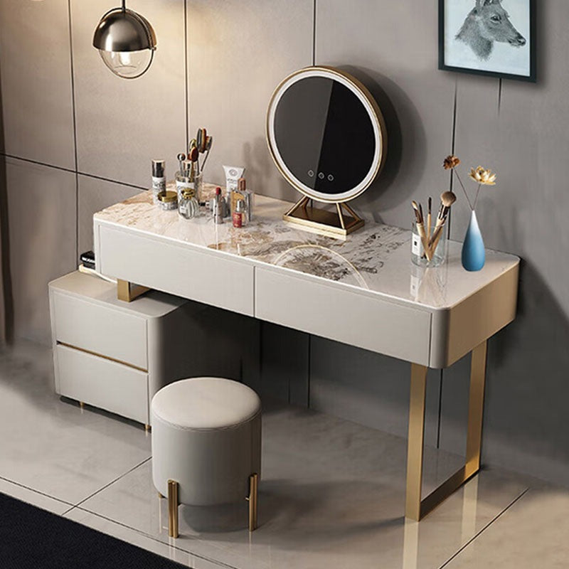 Serenique Dressing Table With LED Mirror-Weilai Concept-Weilai Concept