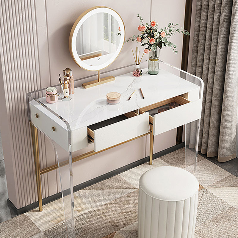 Deborah Dressing Table, Cream-Weilai Concept-Weilai Concept