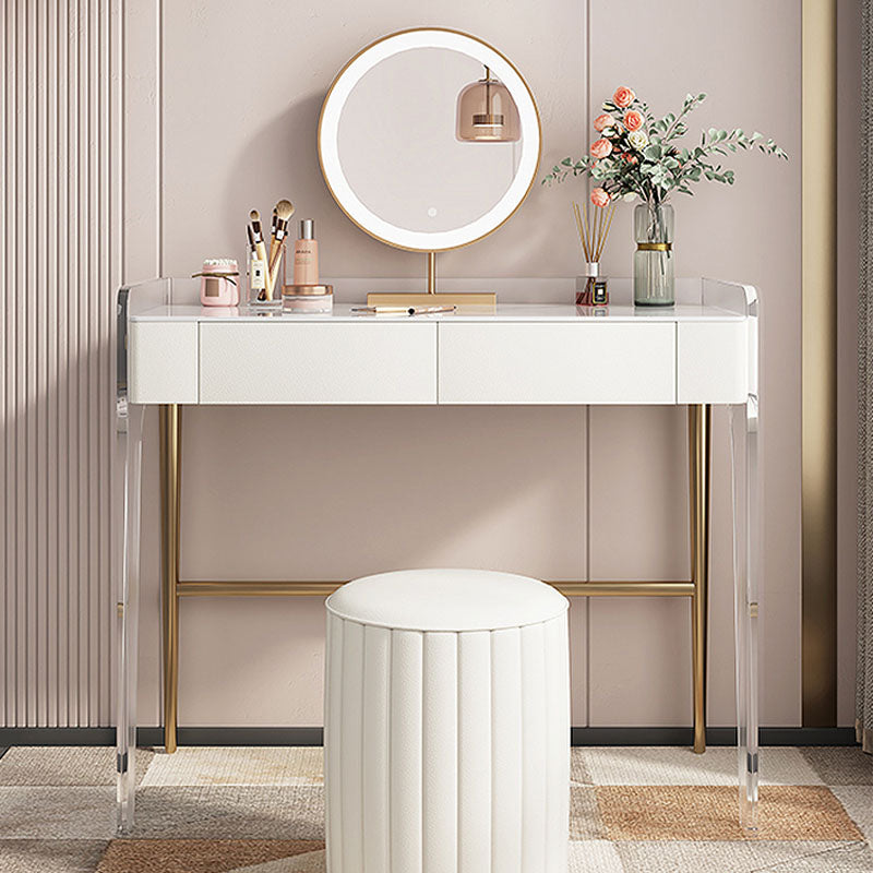 Deborah Dressing Table, Cream-Weilai Concept-Weilai Concept