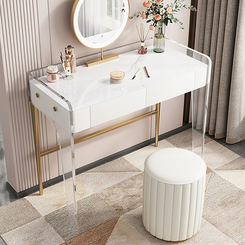 Deborah Dressing Table, Cream-Weilai Concept-Weilai Concept