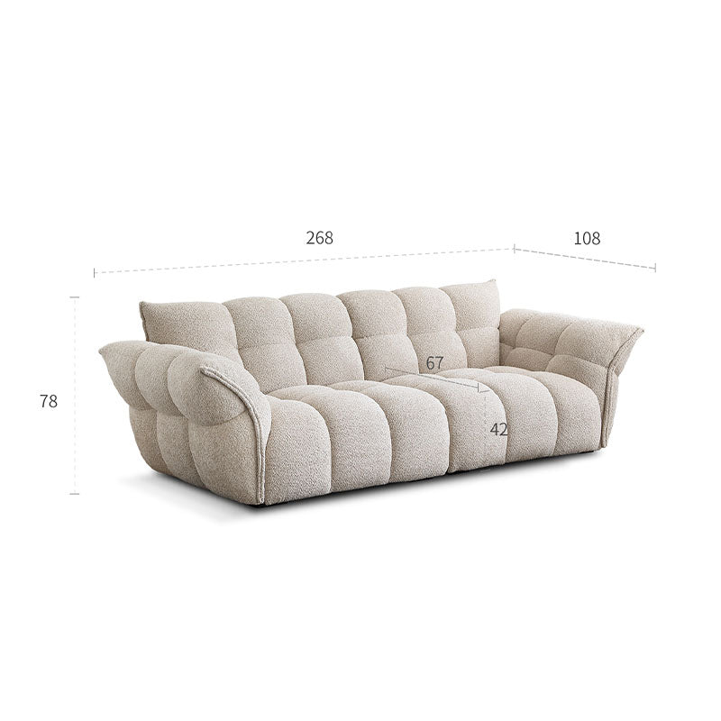 Tristin Two Seater, Three Seater Sofa, Boucle-Weilai Concept-Weilai Concept