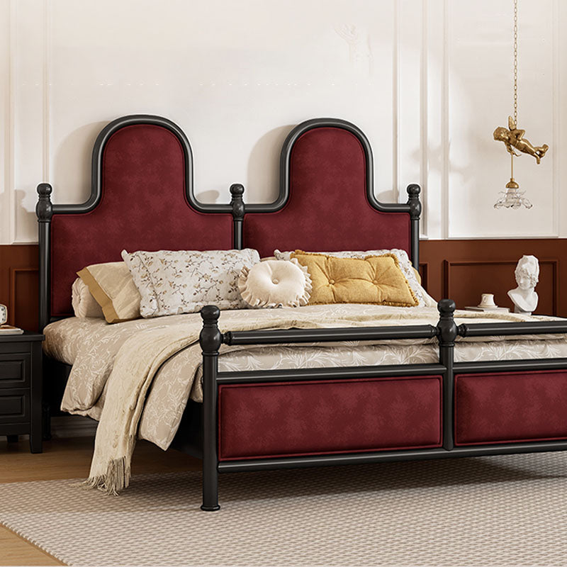 Ingrid King Size /Super King Size Bed, Velvet-Weilai Concept-Weilai Concept