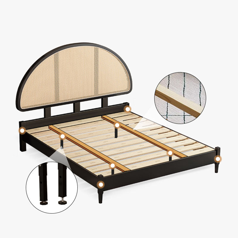 Heather King Size / Super King Size Bed, Rattan-Weilai Concept-Weilai Concept