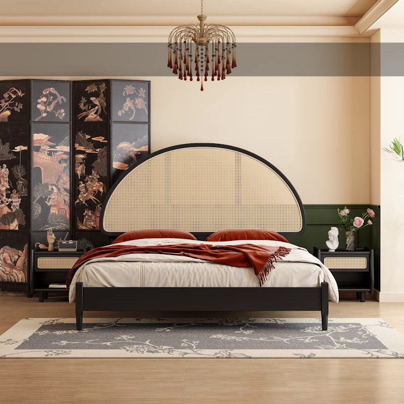 Heather King Size / Super King Size Bed, Rattan-Weilai Concept-Weilai Concept