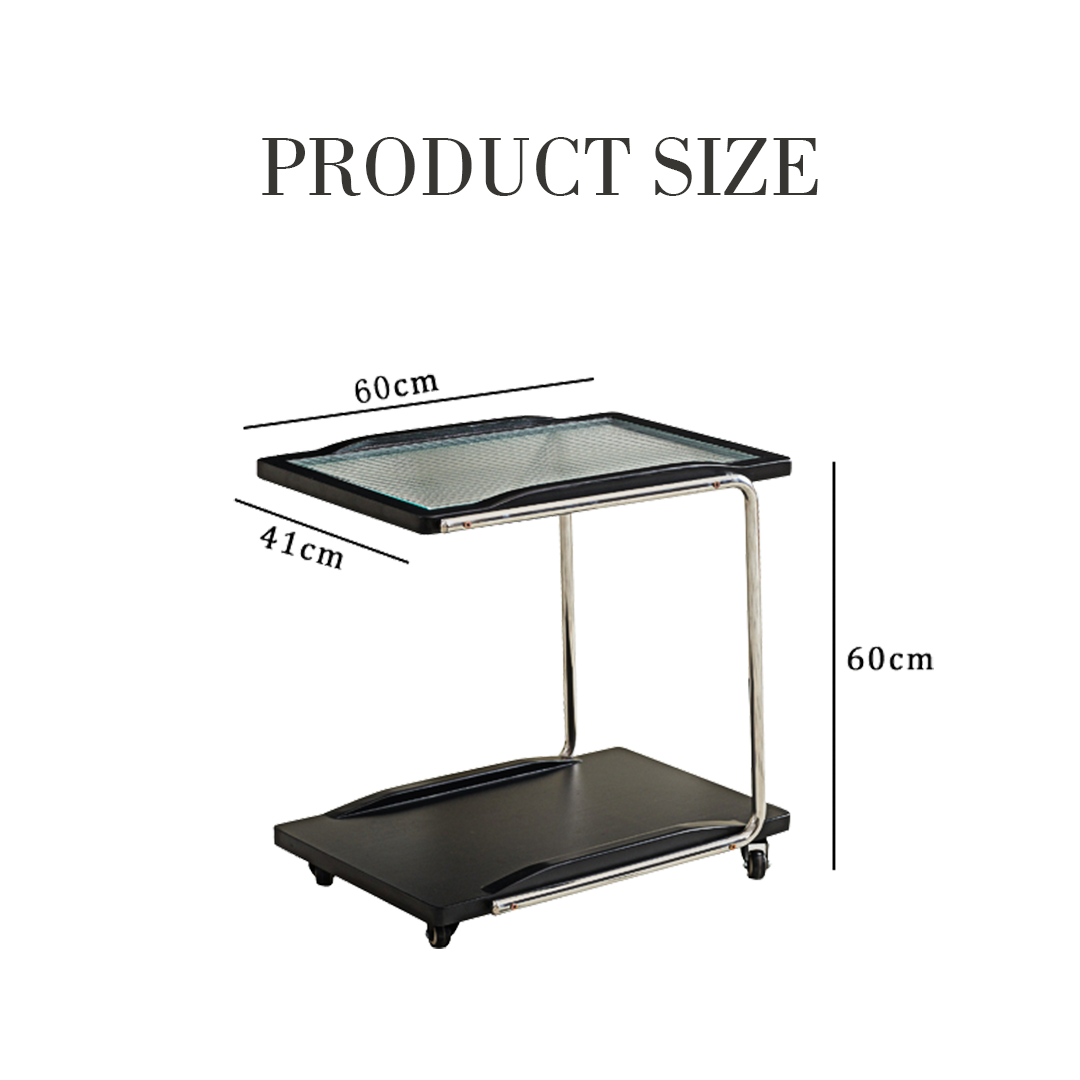 Demetrius Side Table, Black-Weilai Concept-Weilai Concept