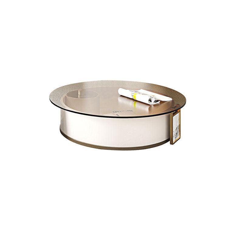 Sogo Round Coffee Table, Rotatable With TV Stand-Weilai Concept-Rotatable Coffee Table-Weilai Concept