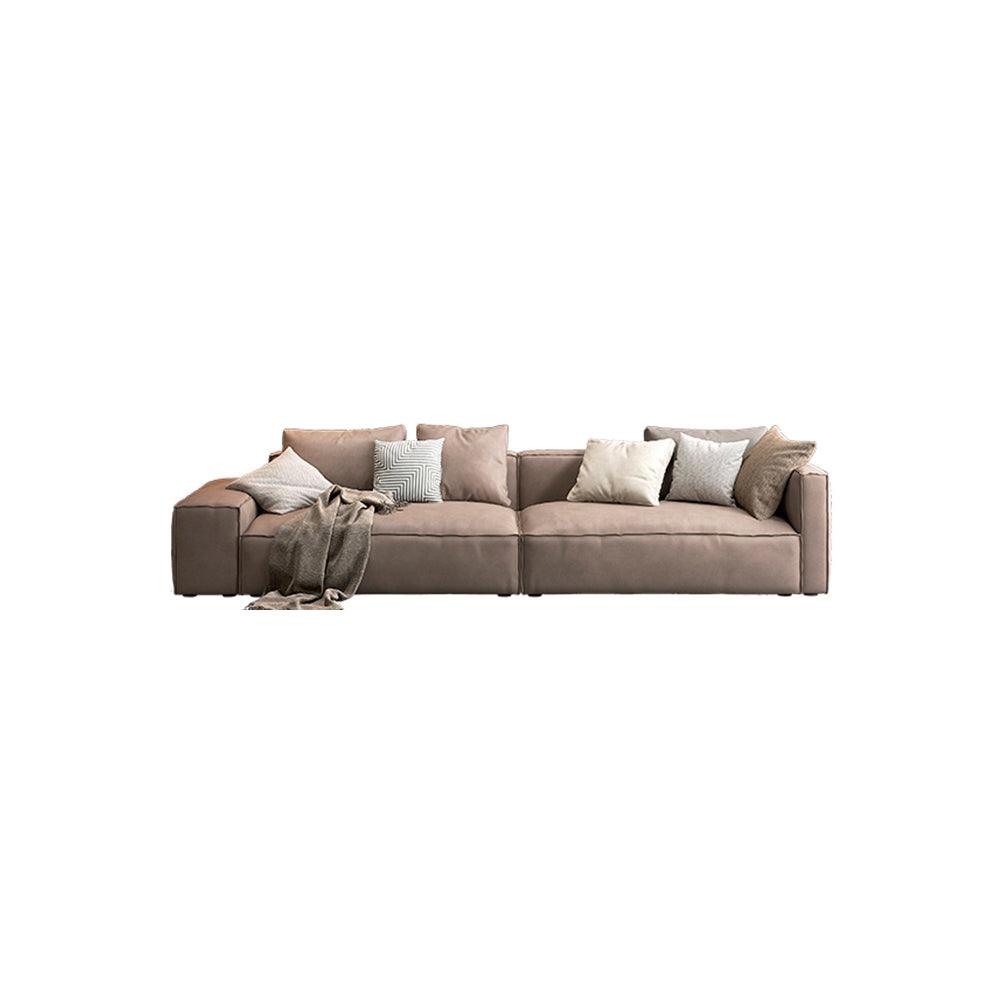Hartste Three Seater Sofa, Leathaire-Weilai Concept-Khaki-Two Seater 210cm-No Ottoman-Weilai Concept