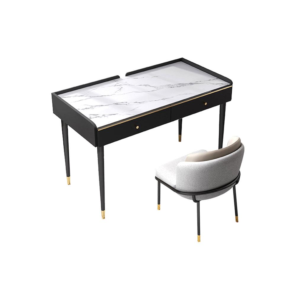 Bodden Office Desk, Sintered Stone-Weilai Concept-Weilai Concept