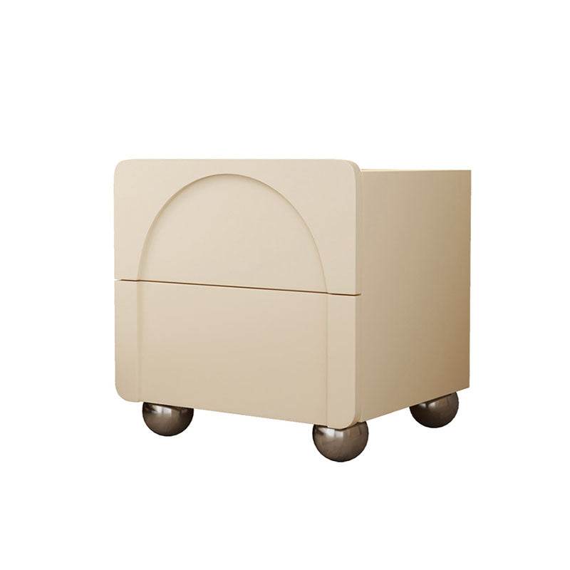 Niomi Bedside Table, Cream-Weilai Concept-Cream-Weilai Concept