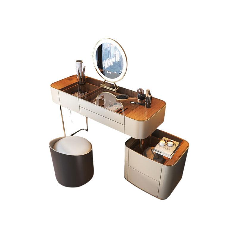 Vida Nevada Dressing Table with Mirror-Weilai Concept-Weilai Concept