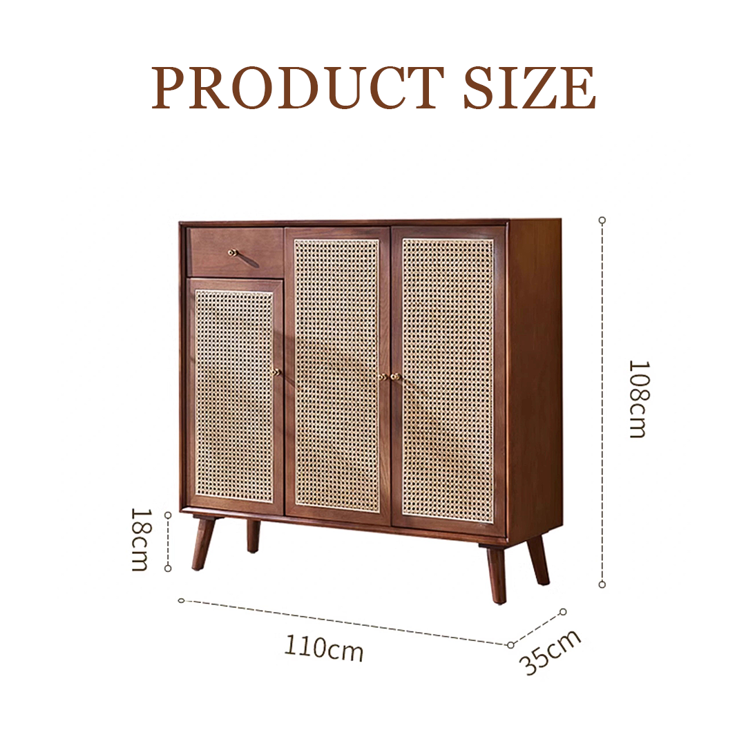 Otti Shoe Storage, Console Table, Rattan-Weilai Concept-Weilai Concept