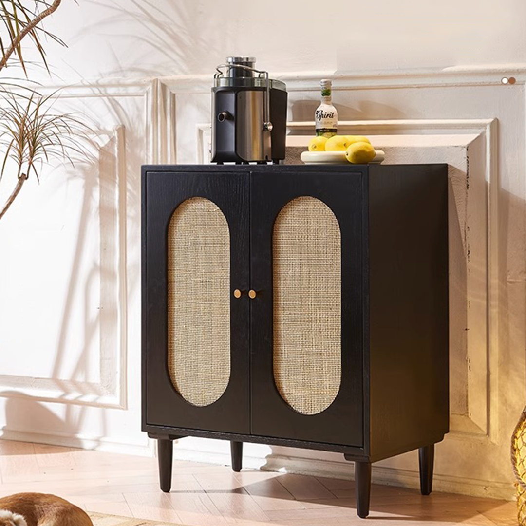 Beatrix Retro Rattan Sideboard-Weilai Concept-Weilai Concept