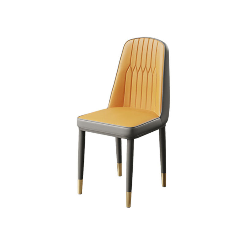 Scott Dining Chair, PU Leather-Weilai concept-Style 2-Cream (Cream Back)-2-Weilai Concept