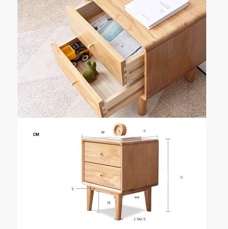Arde Bedside Table, Wood-Weilai Concept-Weilai Concept