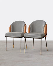 A Set of 2 Ratley Dining Chair, Linen