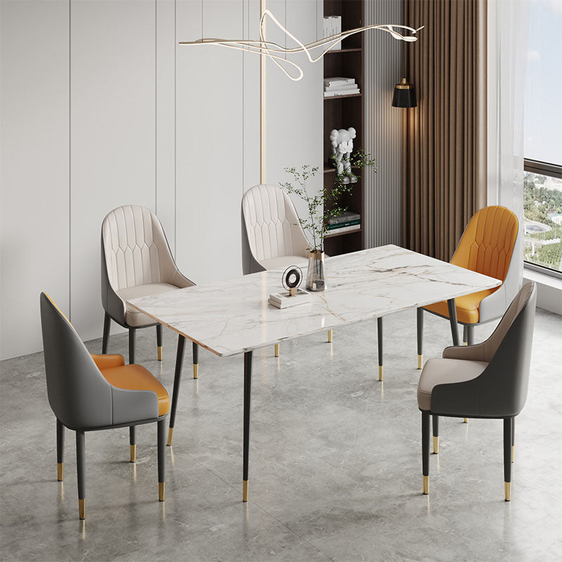 Scott Dining Chair, PU Leather-Weilai concept-Weilai Concept