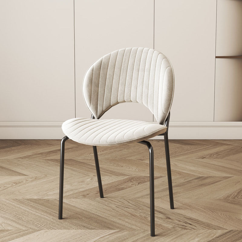 Jerome Shell Dining Chair, Velvet-Weilai concept-Weilai Concept