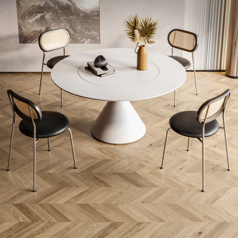 Ozzie Rattan Dining Chair, Round Seat Pad-Weilai concept-Weilai Concept