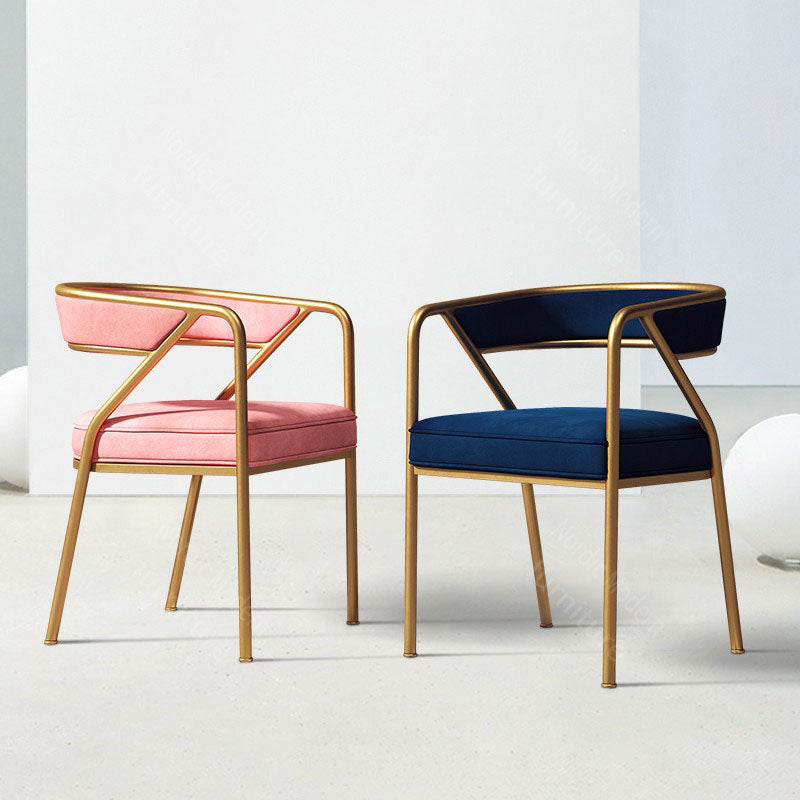 Dwight Dining Chair, Gold Frame-Weilai concept-Weilai Concept