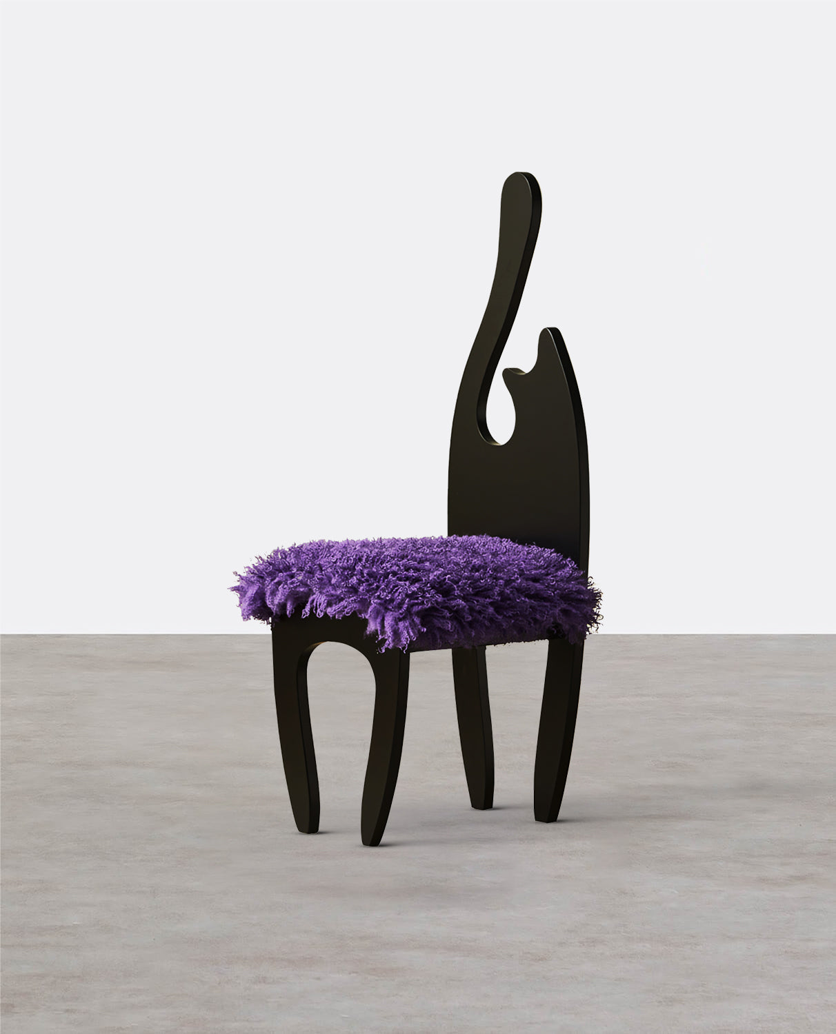 Tiffany Black Cat Dining Chair