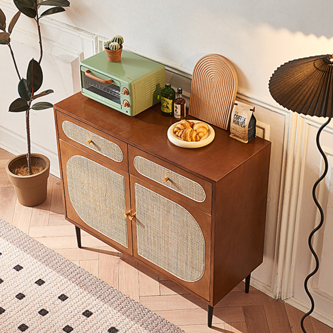 Berlinda Rattan Sideboard-Weilai Concept-Weilai Concept