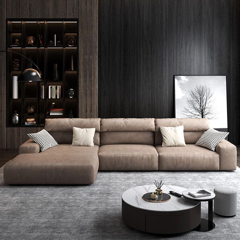 Montgomery Three Seater / Four Seater Corner Sofa, Leathaire-Weilai Concept-Weilai Concept