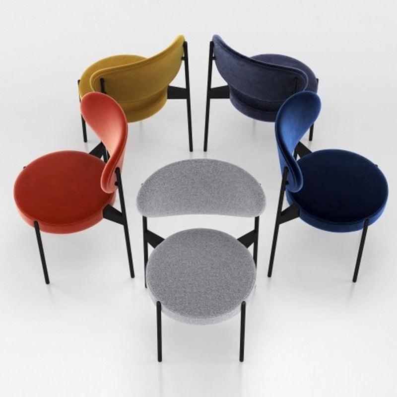 Ahmed Dining Chair, Velvet-Weilai Concept-Weilai Concept