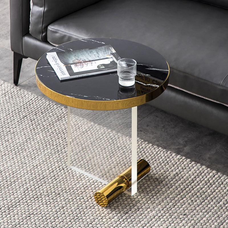 Caldera Round Side Table, Acrylic-Weilai Concept-Weilai Concept