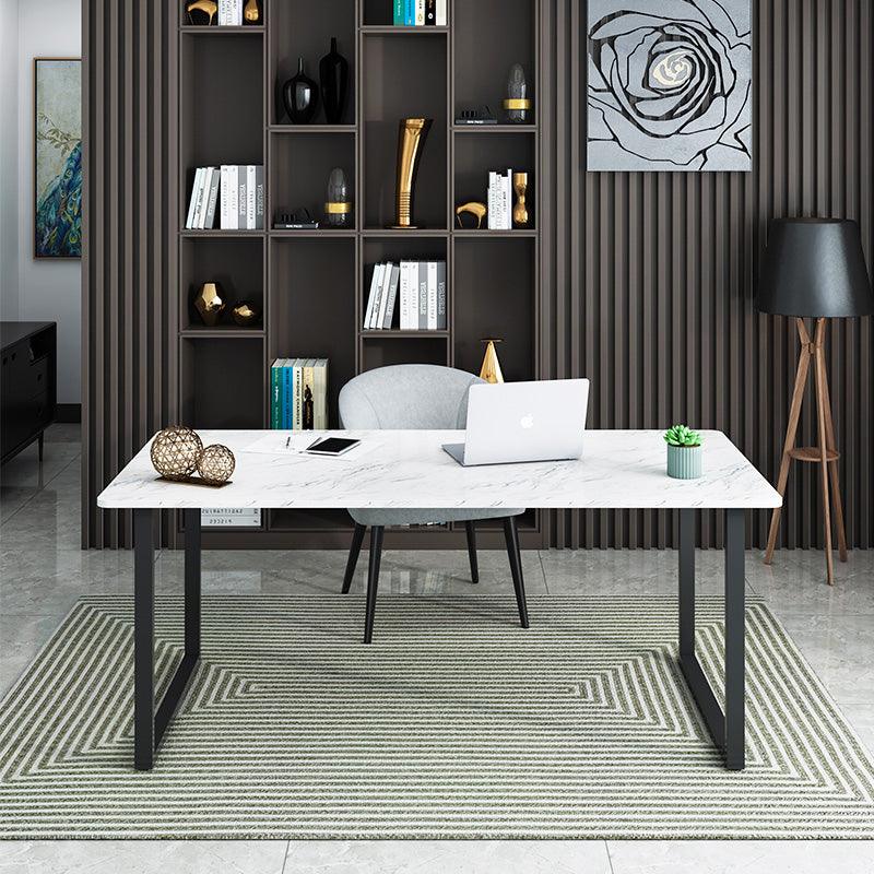Casson Office Desk, Sintered Stone-Weilai Concept-Weilai Concept