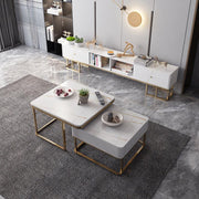 Lorelei Nesting Coffee Table Set, Sintered Stone-Weilai Concept-Weilai Concept