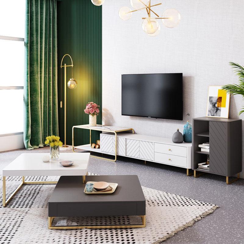 Adelaide TV Stand, White-Weilai Concept-Weilai Concept