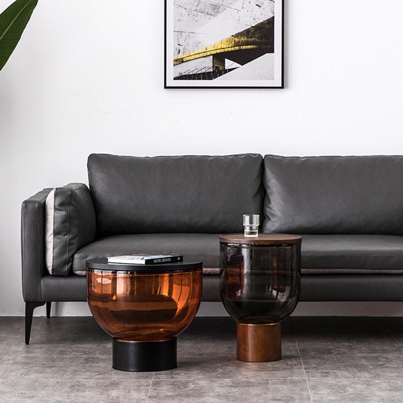 Agora Coffee Table Set, Glass-Weilai Concept-Weilai Concept