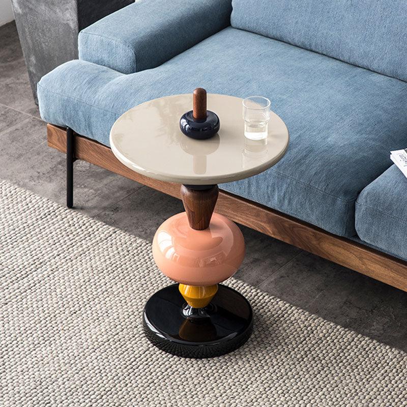 Holborn Pearls Side Table-Weilai Concept-Weilai Concept