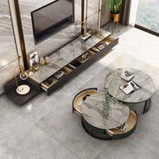 Gibs TV Stand, Galaxy Grey, Slight Bottom Scratch For Display-Weilai Concept-Only TV Stand Galaxy-Weilai Concept