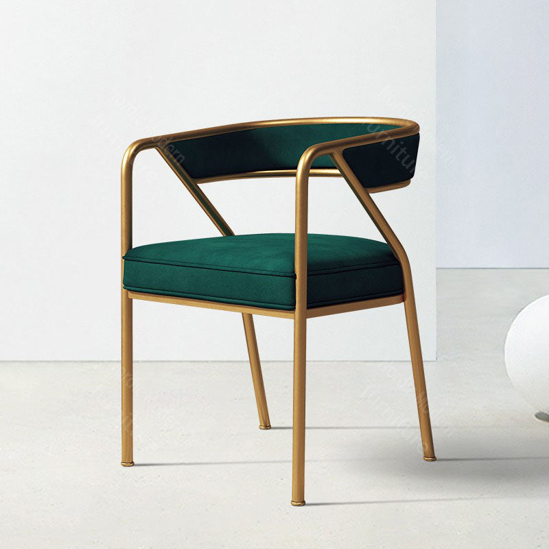 Dwight Dining Chair, Gold Frame-Weilai concept-Weilai Concept