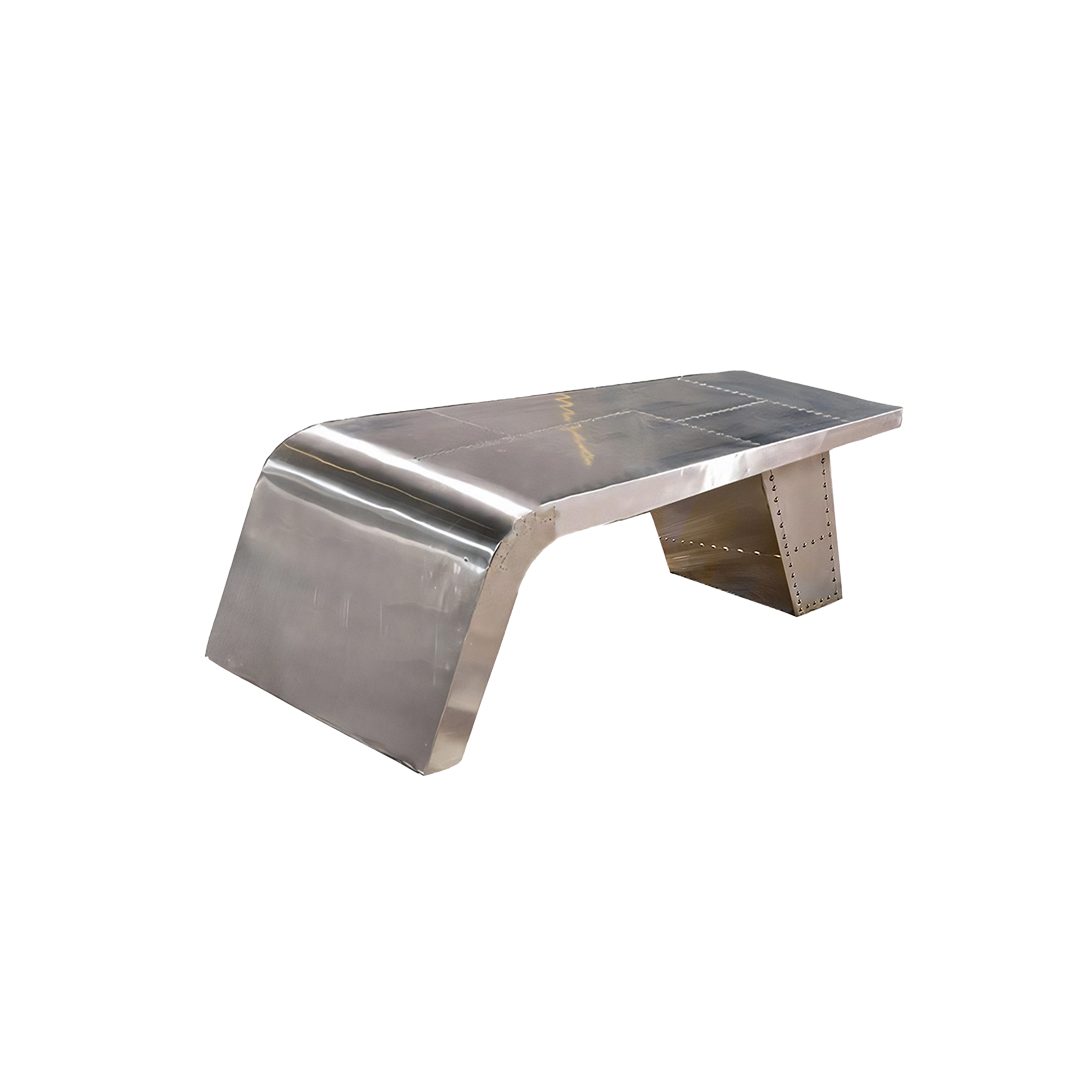 Aviator Coffee Table, Aluminium-Weilai Concept-Weilai Concept