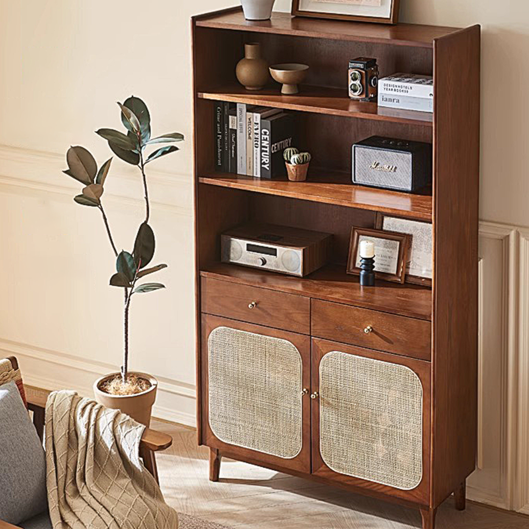 Ruby Tall Sideboard, Antique Sideboard-Weilai Concept-Weilai Concept
