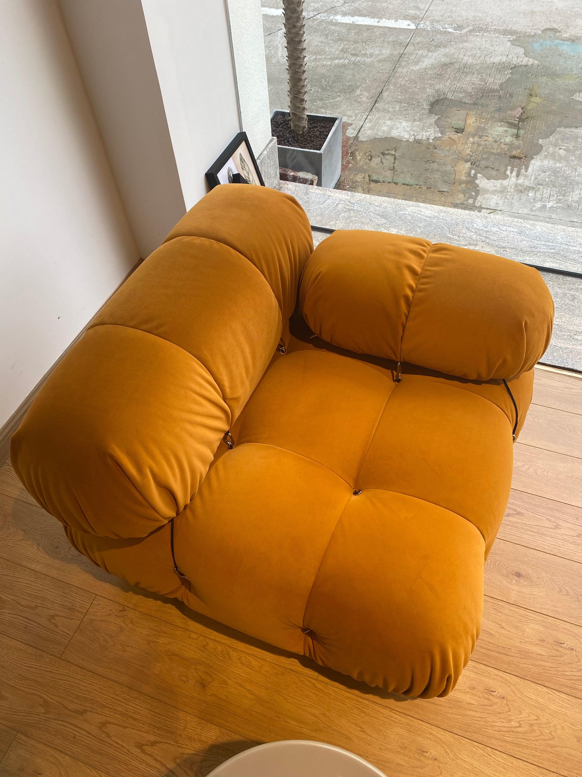 B&B Italia Camaleonda Style Sofa, Three Seater Sofa, Modular Sofa, Velvet-Sofas-Weilai Concept-Weilai Concept