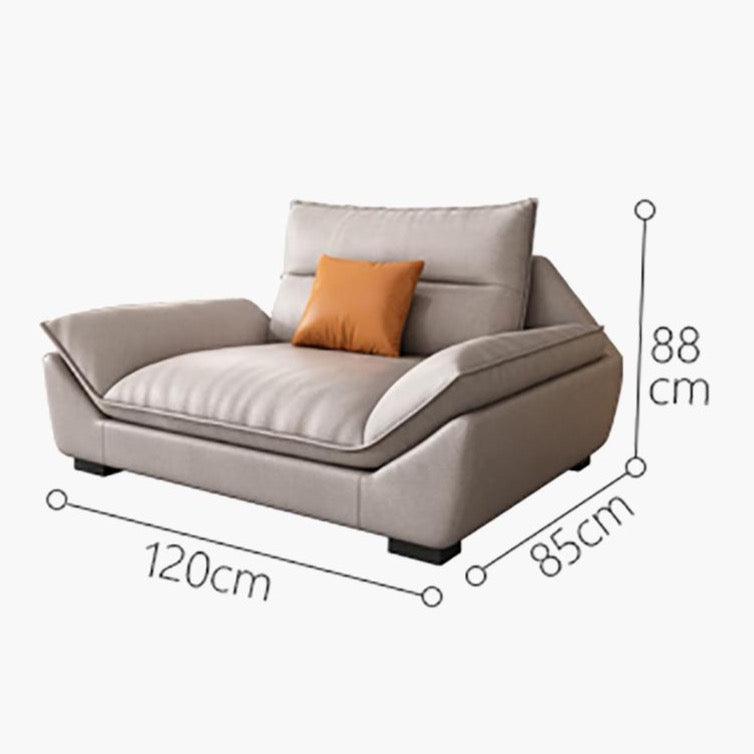 A900 Quinn Two Seater, Three Seater, Three Seater Corner Sofa, Leathaire-Sofas-Weilai Concept-Armchair-Weilai Concept